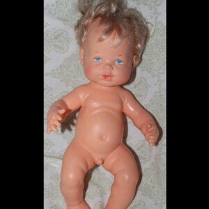Vintage 1976 Archie Bunkers Grandson Joey Stivic Baby Doll Anatomical 14” Ideal.